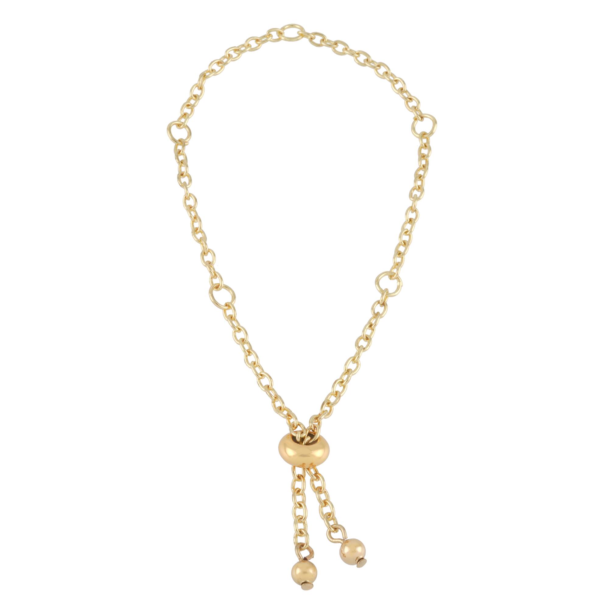 9" Gold Slider Charm Bracelet by Bead Landing™
